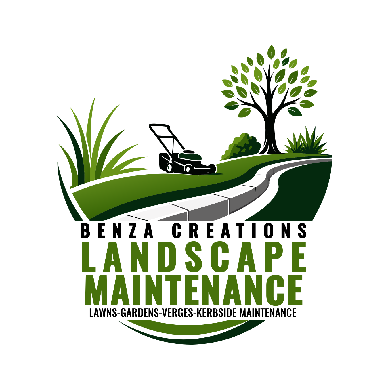 Benza Creations Landscape Maintenance logo
